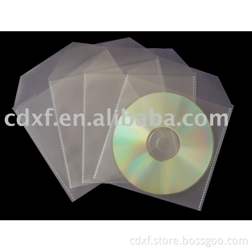 Plastic CD sleeve